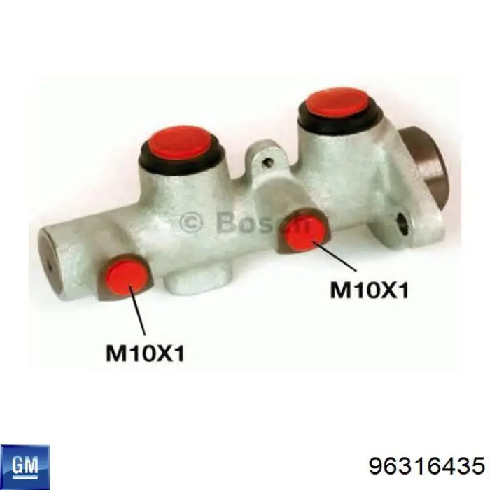 Cilindro principal de freno Chevrolet Spark (Matiz) M200, M250