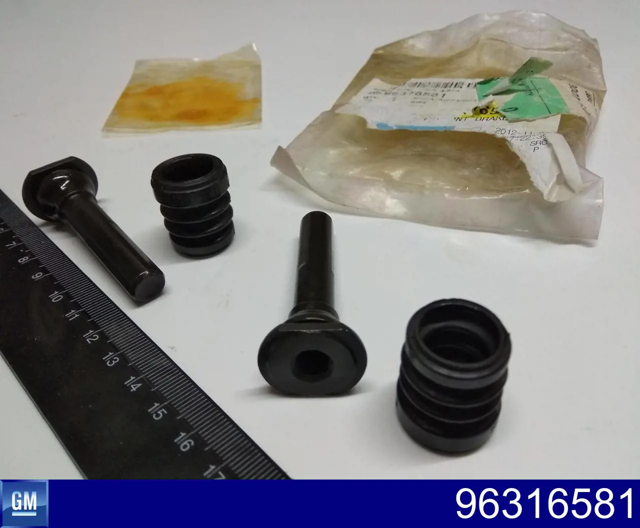 Kit de reparación, pinza de freno delantero General Motors 96316581 precio, desde 11,54 EUR