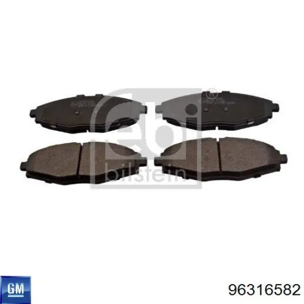 Pastillas de freno delanteras Chevrolet Spark (Matiz) M200, M250