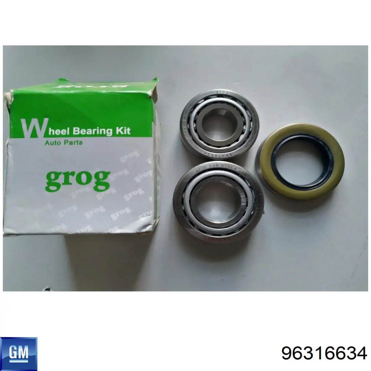 Cojinete exterior de rueda trasera General Motors 96316634 precio, desde 3,89 EUR