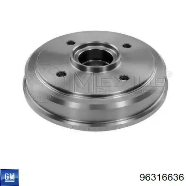 Tambor de freno trasero General Motors 96316636 precio, desde 30,55 EUR