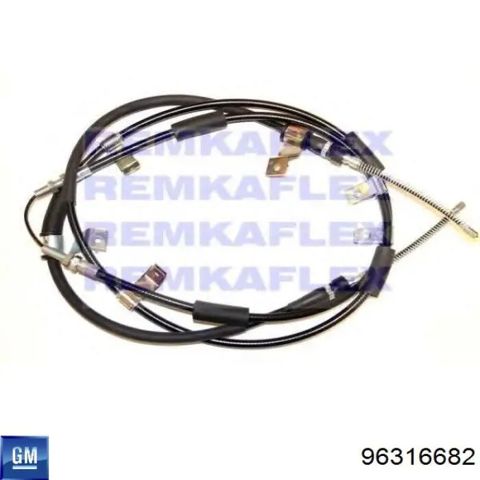 Cable de freno de mano trasero derecho/izquierdo General Motors 96316682 precio, desde 32,12 EUR