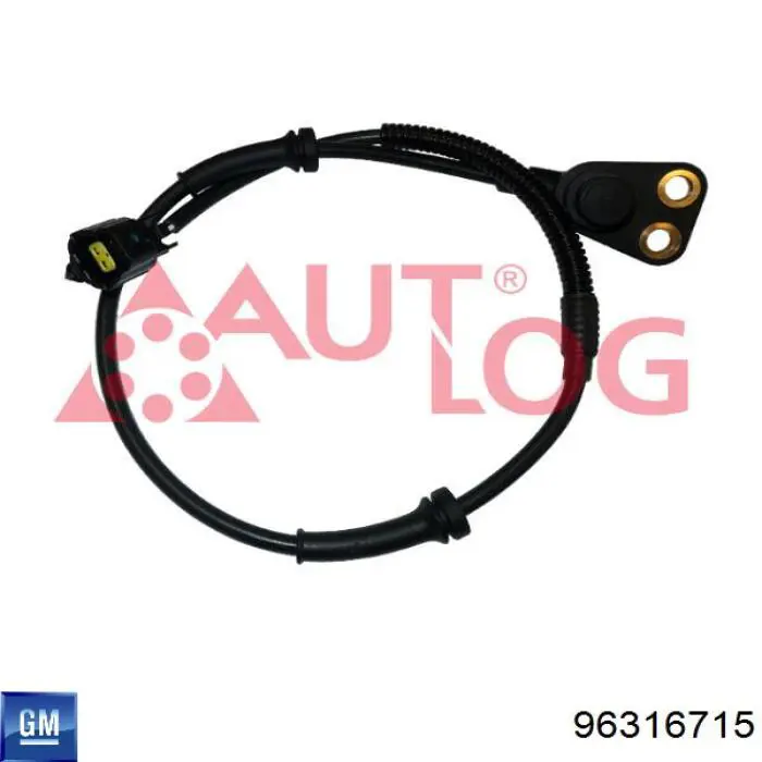 Sensor ABS de rueda delantera General Motors 96316715 precio, desde 30,62 EUR