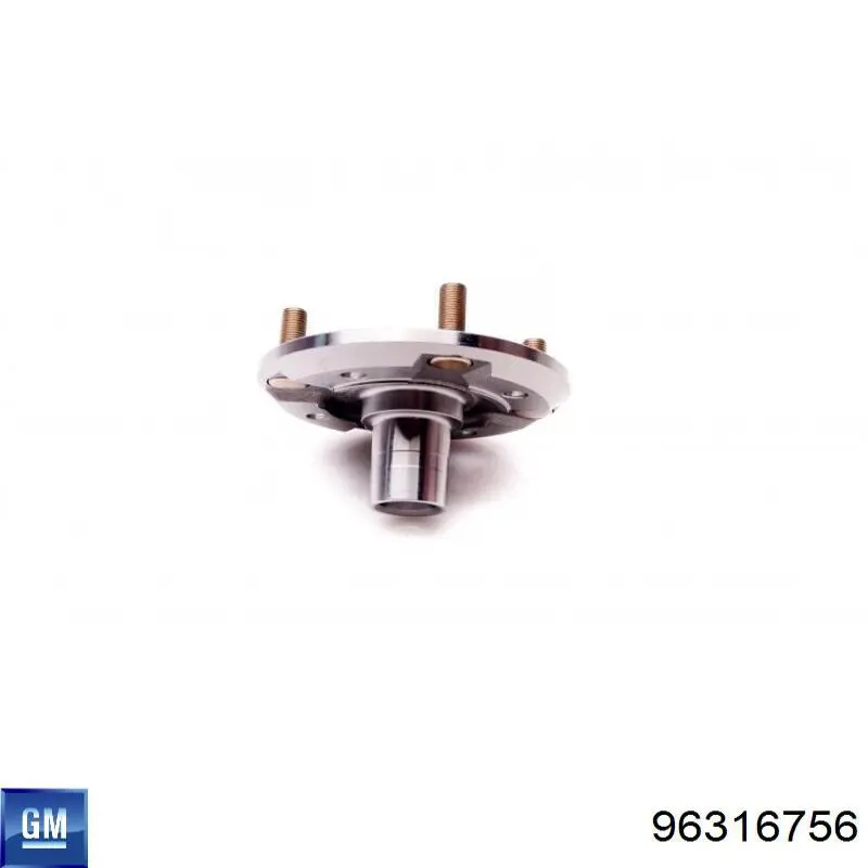 96316756 General Motors cubo de rueda delantero