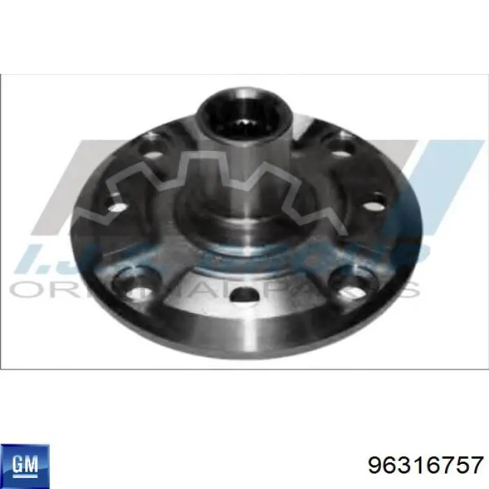Buje de rueda CTR CH0002