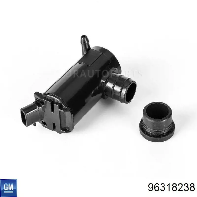 Bomba de limpiaparabrisas delantera General Motors 96318238