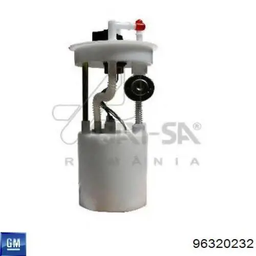 Bomba de combustible General Motors 96563403
