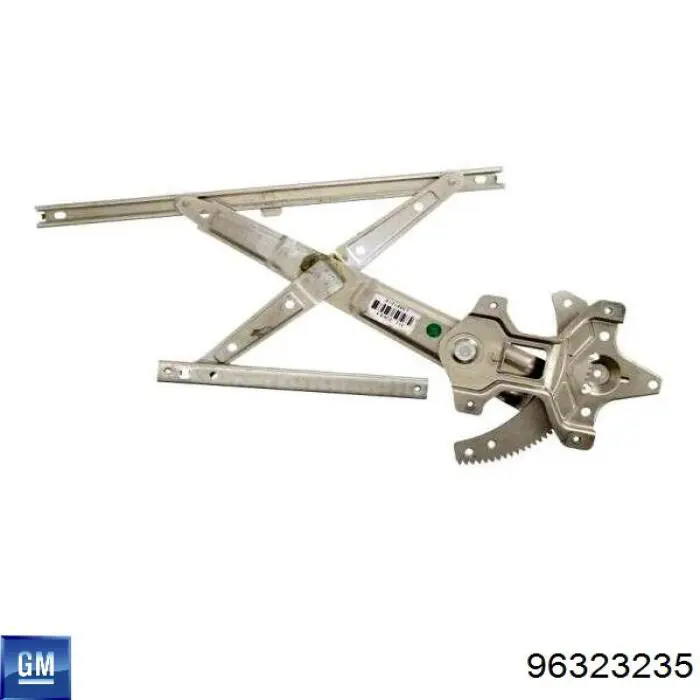 96323235 General Motors Mecanismo levanta, puerta delantera derecha