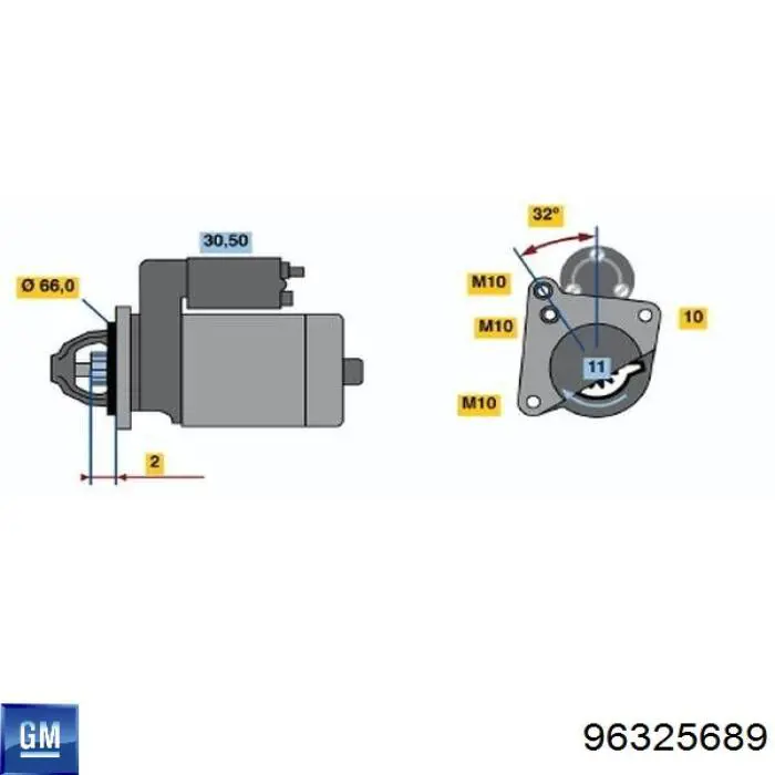 Comprar 96325689 General Motors Junta colector escape