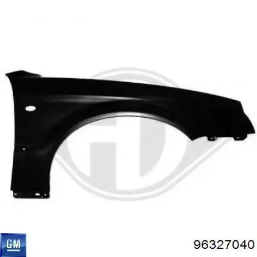 Guardabarros delanteros derecho General Motors 96327040 precio, desde 148,10 EUR