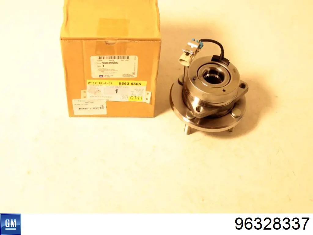 Buje de rueda General Motors 96328337