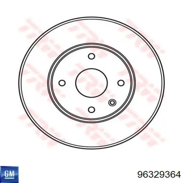 96329364 General Motors Discos