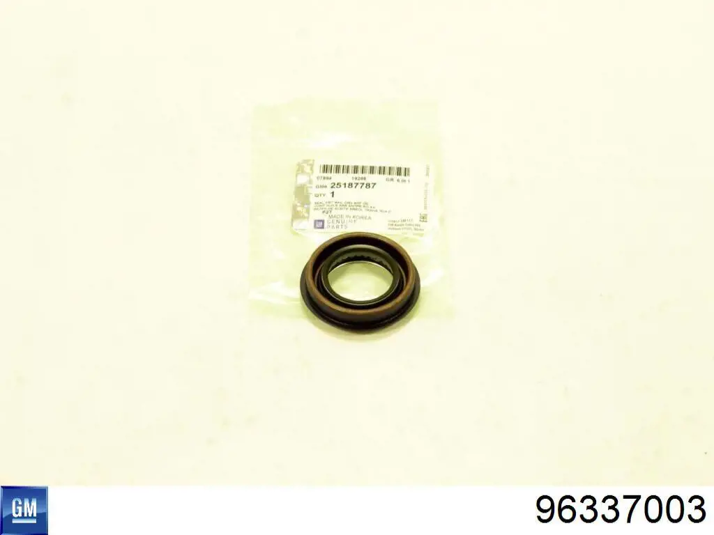 Comprar 96337003 General Motors Retén del semieje delantero