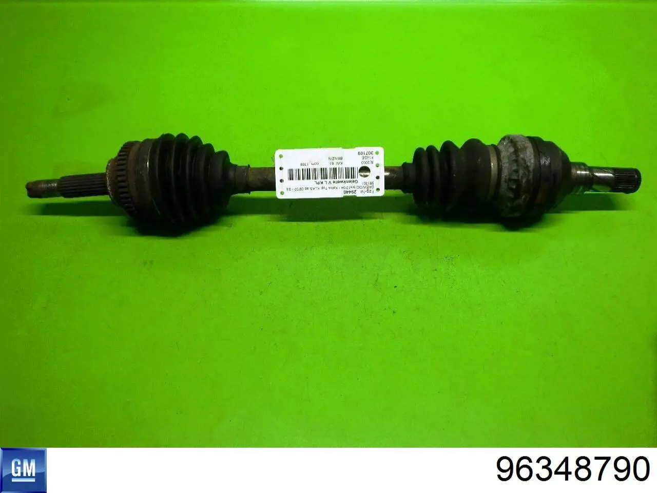 Semieje delantero izquierdo General Motors 96348790 precio, desde 50,82 EUR