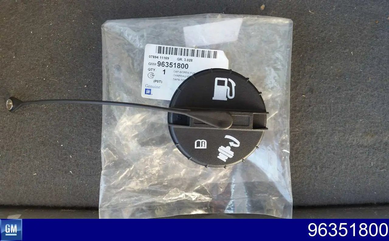 Comprar 96351800 General Motors Tapa de depósito de combustible