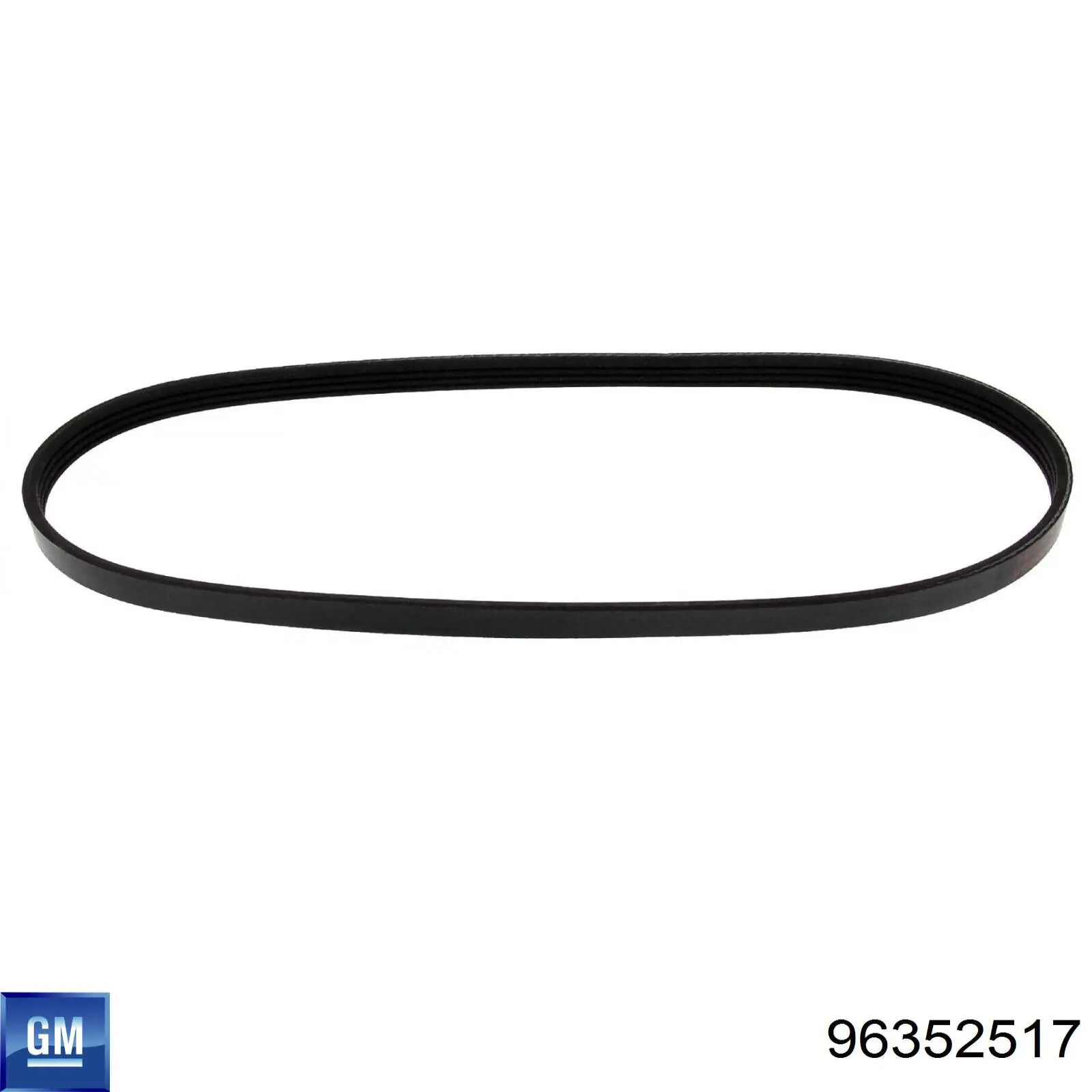 Correa de alternador 96352517 General Motors