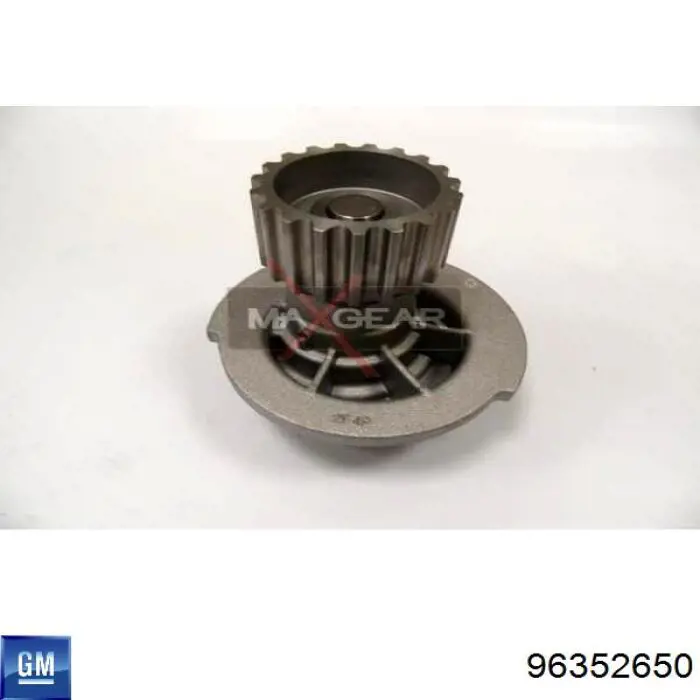 Bomba de agua 96352650 General Motors