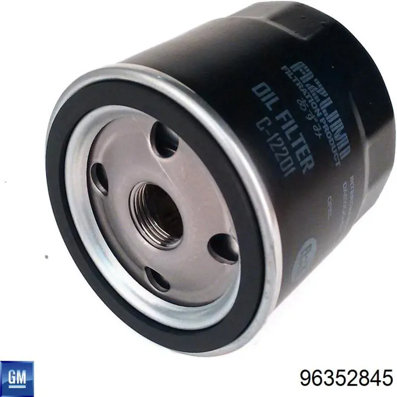Filtro de aceite 96352845 General Motors