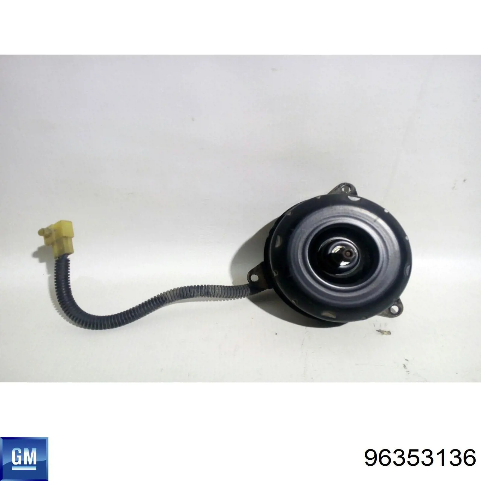 96353136 General Motors ventilador (rodete +motor refrigeración del motor con electromotor completo)