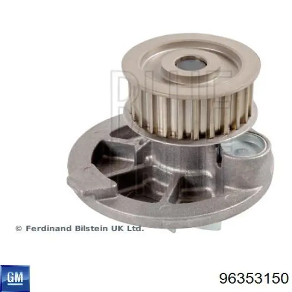 Comprar 96353150 General Motors Bomba de agua para motor