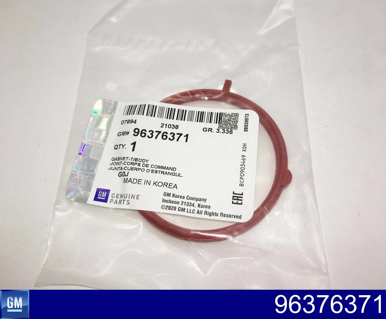 Comprar P1OC017 Parts-Mall Junta cuerpo mariposa