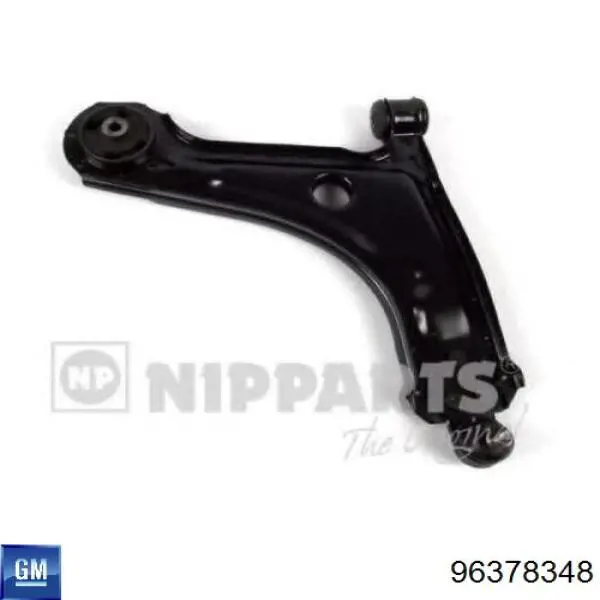 Brazo inferior derecho de la suspensión delantera 96423324 General Motors