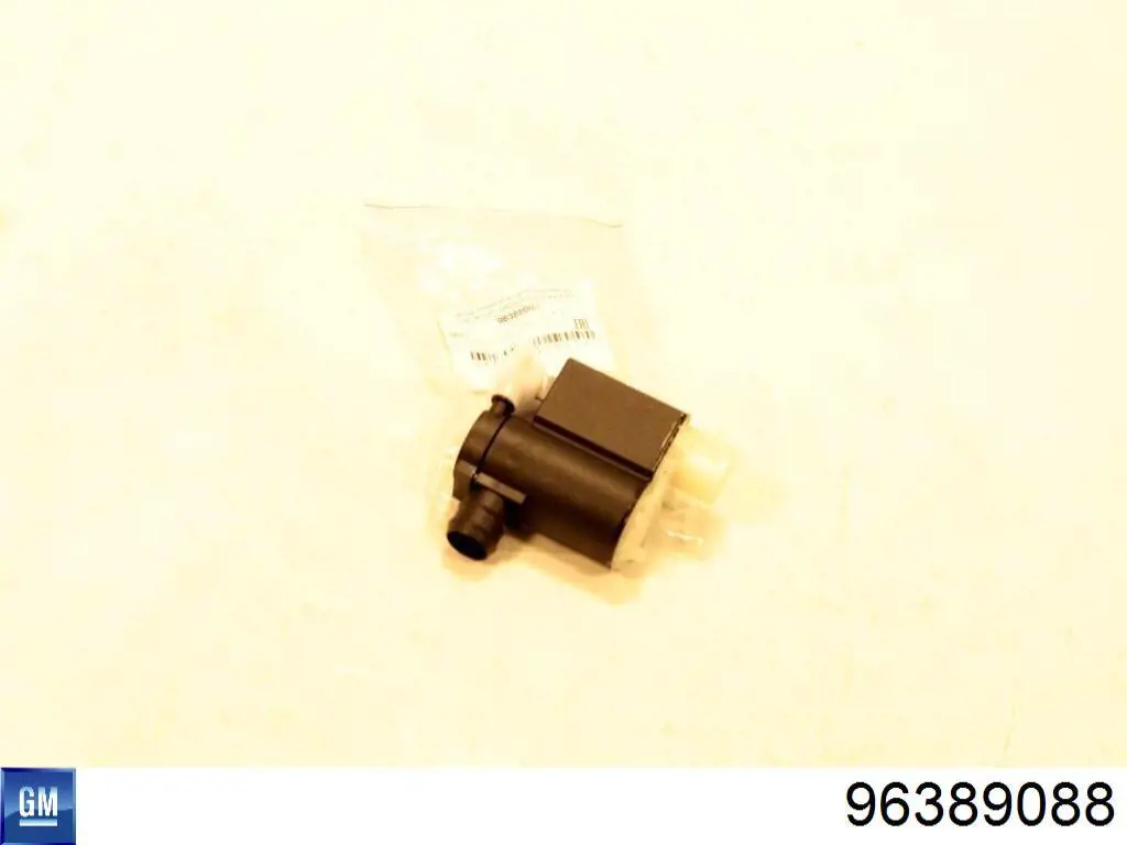 Comprar 96389088 General Motors Bomba de agua limpiaparabrisas, delantera