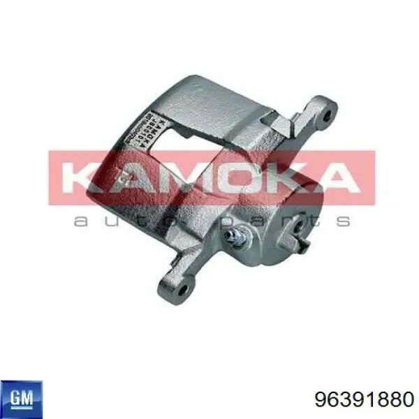 Pinza de freno delantera izquierda 96391880 General Motors