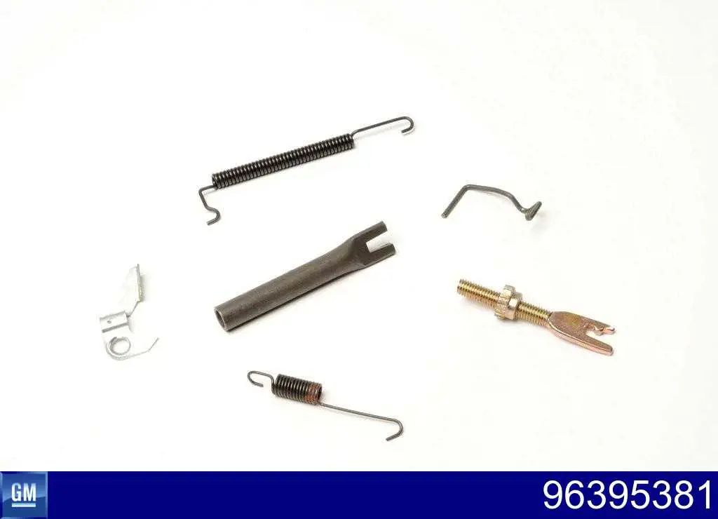 Comprar 96395381 General Motors Kit de montaje de zapatas de freno traseras