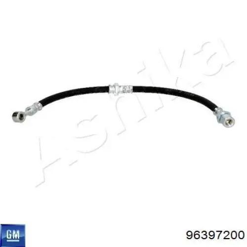 T10006 Brembo Tubo flexible de frenos delantero izquierdo 
