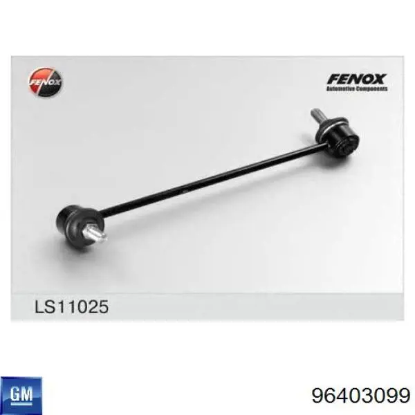 Bieleta estabilizadora delantera izquierda General Motors 96403099 precio, desde 15,44 EUR
