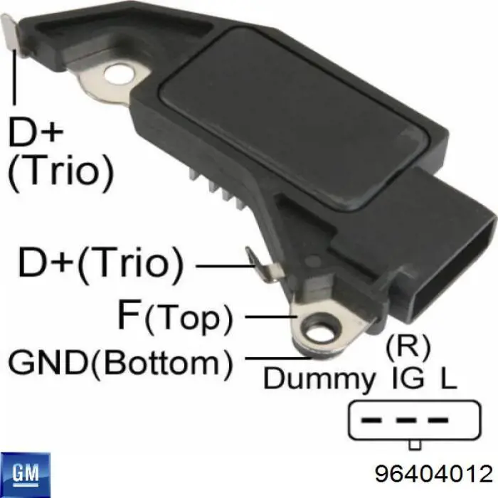 96404012 General Motors alternador