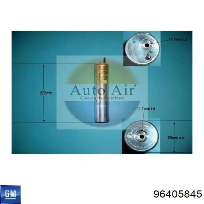 170489 ACR receptor-secador del aire acondicionado