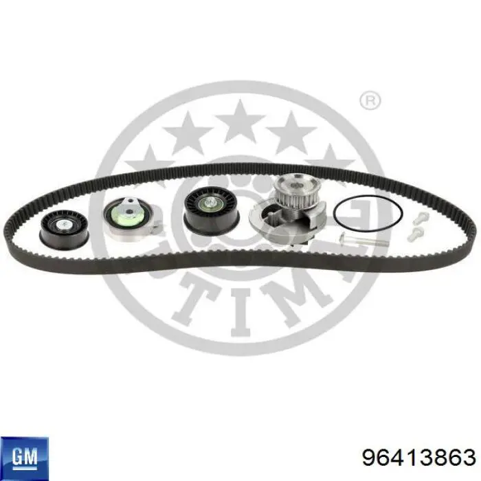 Comprar 96413863 General Motors Polea correa distribución