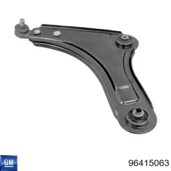 96415063 General Motors Brazo inferior izquierdo de la suspensión delantera