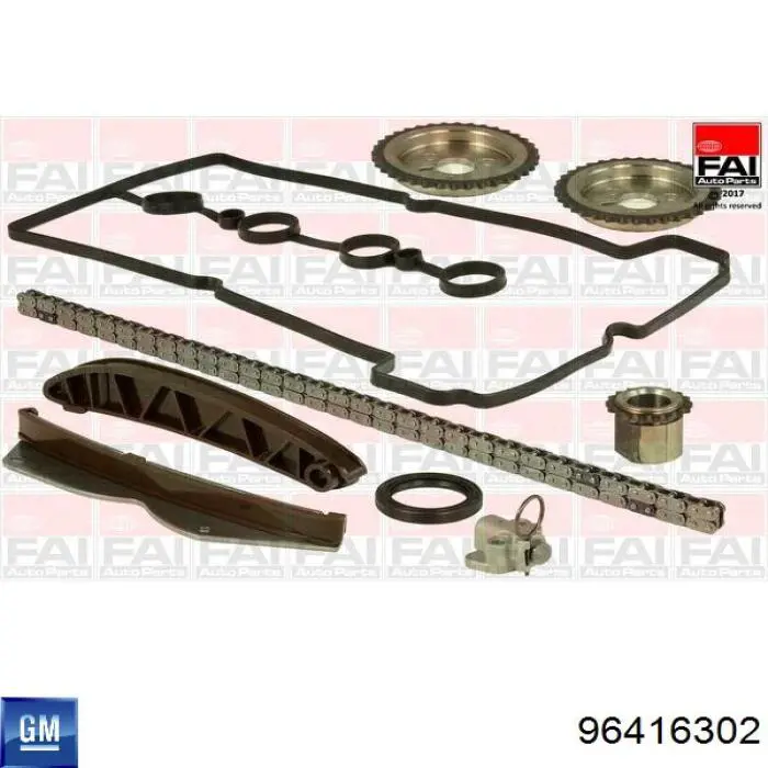 Cadena de distribución General Motors 96416302 precio, desde 83,15 EUR