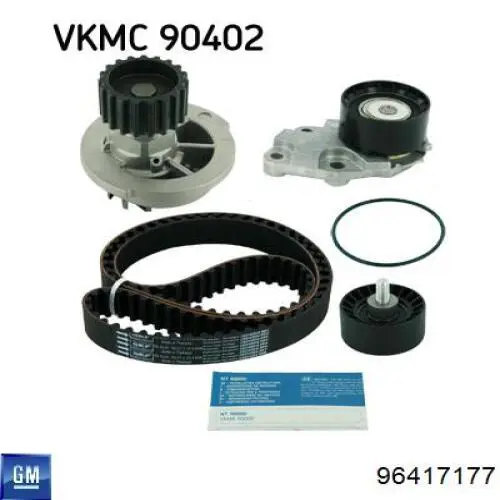 Correa de distribución General Motors 96417177 precio, desde 22,36 EUR