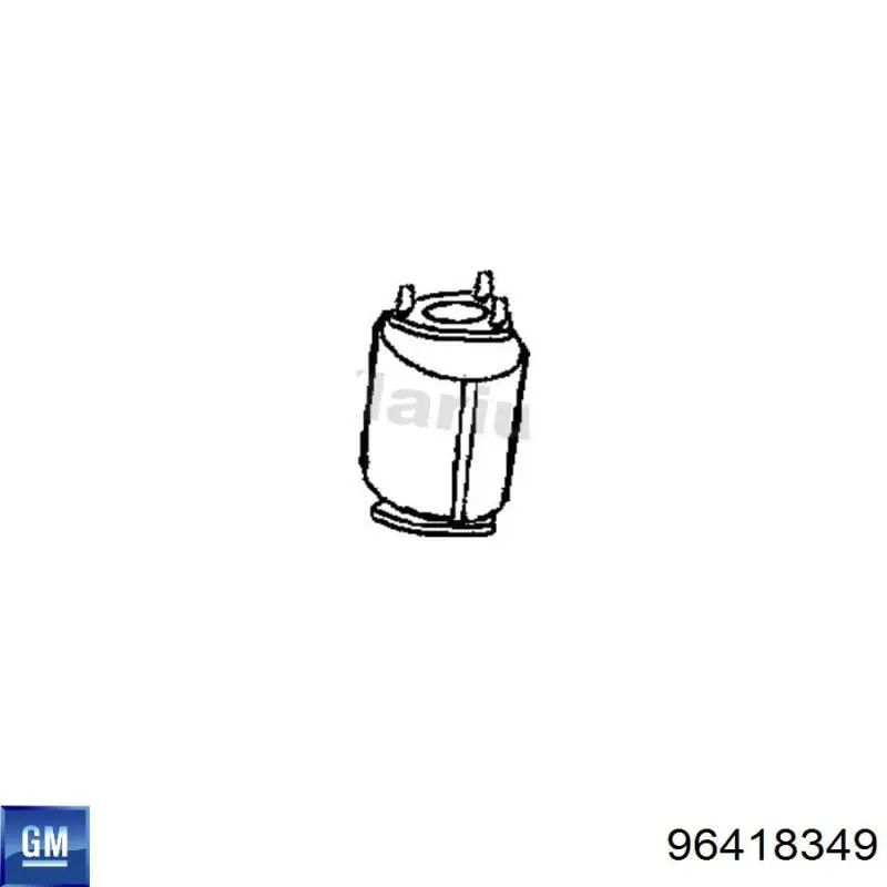 Catalizador General Motors 96418351 precio, desde 154,72 EUR