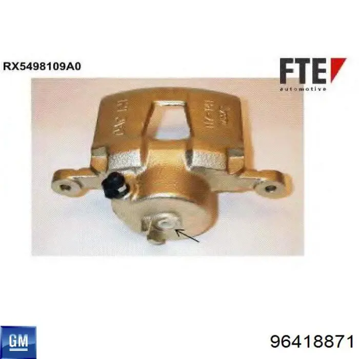 Pinza de freno delantera izquierda General Motors 96418871 precio, desde 47,92 EUR