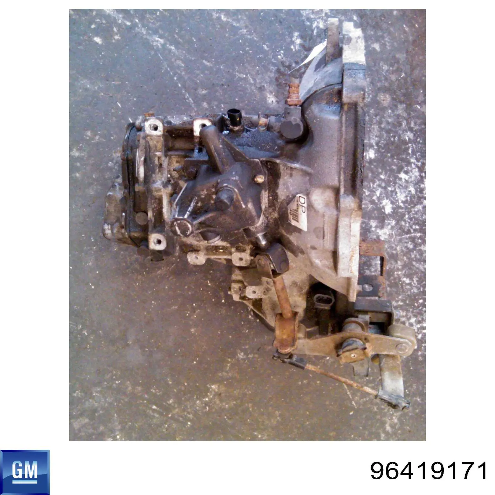 96419171 General Motors caja de cambios mecánica, completa