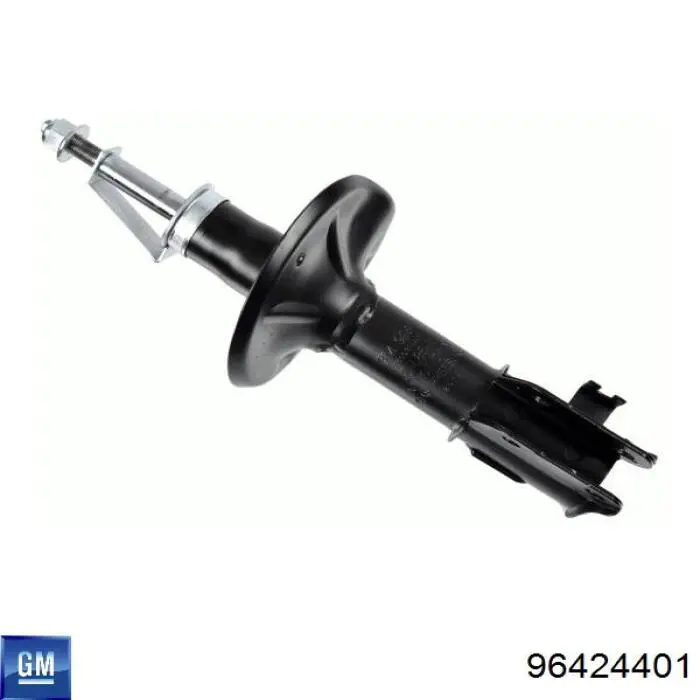 Amortiguador delantero izquierdo 96424401 General Motors