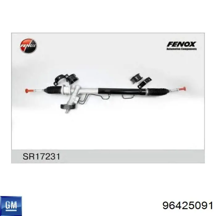 Engranaje de dirección General Motors 96425091 precio, desde 343,40 USD