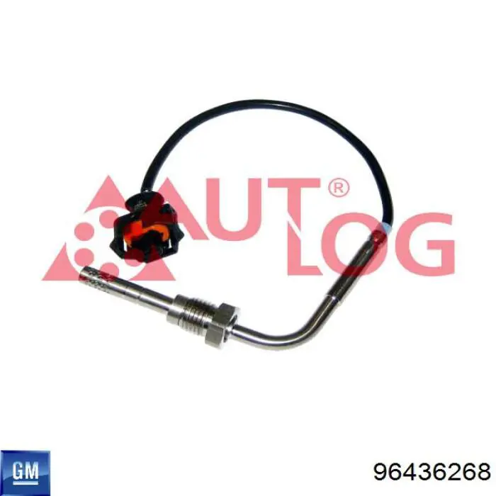 96436268 General Motors sensor de temperatura, gas de escape, antes de filtro hollín/partículas