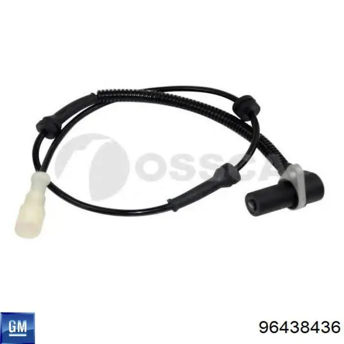 96438436 General Motors Sensor revoluciones de la rueda, delantero izquierdo