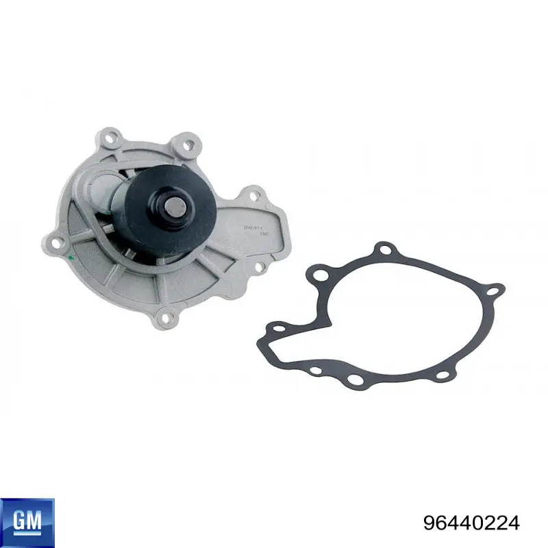 Motor de agua General Motors 96440224