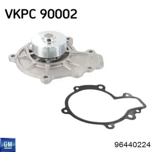 Comprar 96440224 General Motors Bomba de agua para motor