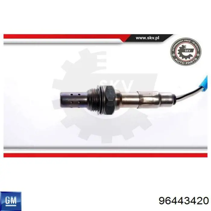 Sonda de oxígeno General Motors 96443420 precio, desde 75,17 EUR