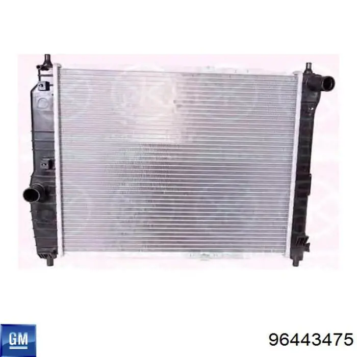 96443475 General Motors radiador