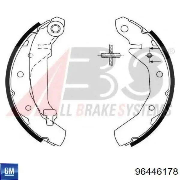 Comprar 96446178 General Motors Zapatas de freno