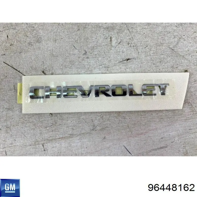 96448162 General Motors Logotipo de tapa de maletero